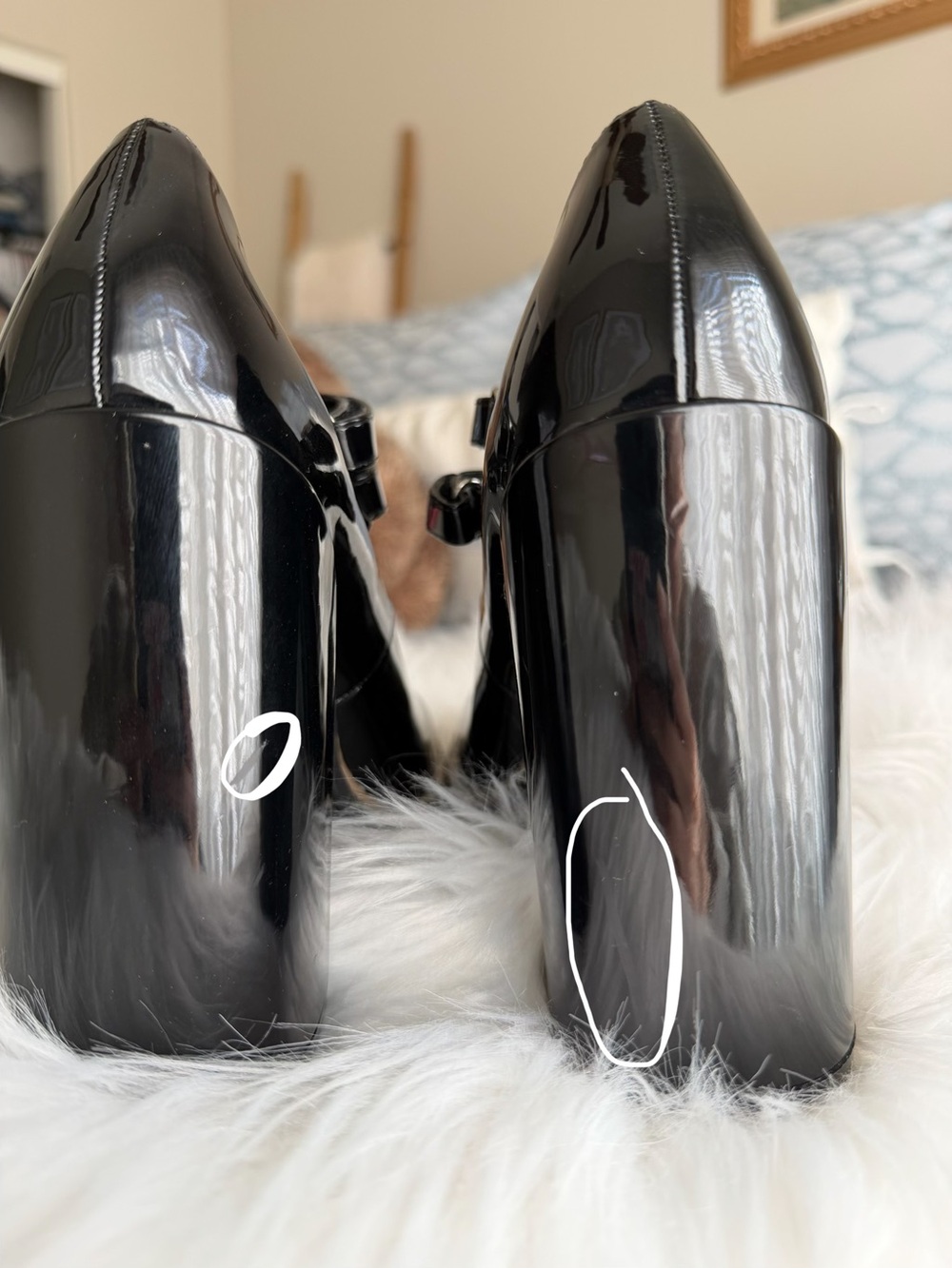 Steve Madden Mary Jane Patent Leather Platform Pump - Picture 4 of 4
